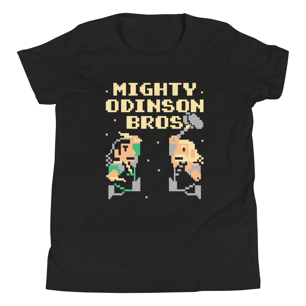 Mighty Odinson Bros Kid's Youth Tee Hoodie, Sweatshirt | CoreVibeTees.com (Image 1)