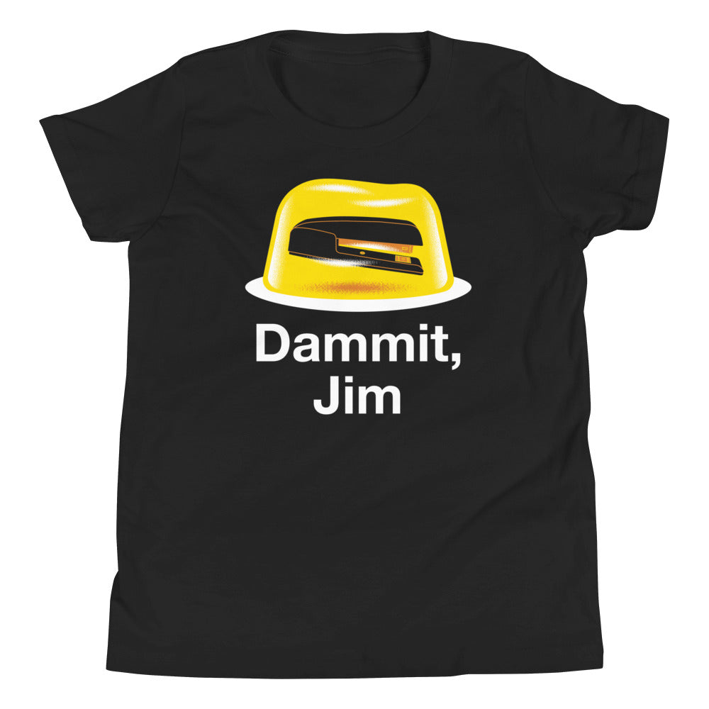 Dammit, Jim Kid's Youth Tee Hoodie, Sweatshirt | CoreVibeTees.com (Image 1)
