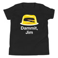 Dammit, Jim Kid's Youth Tee Hoodie, Sweatshirt | CoreVibeTees.com (Image 1)