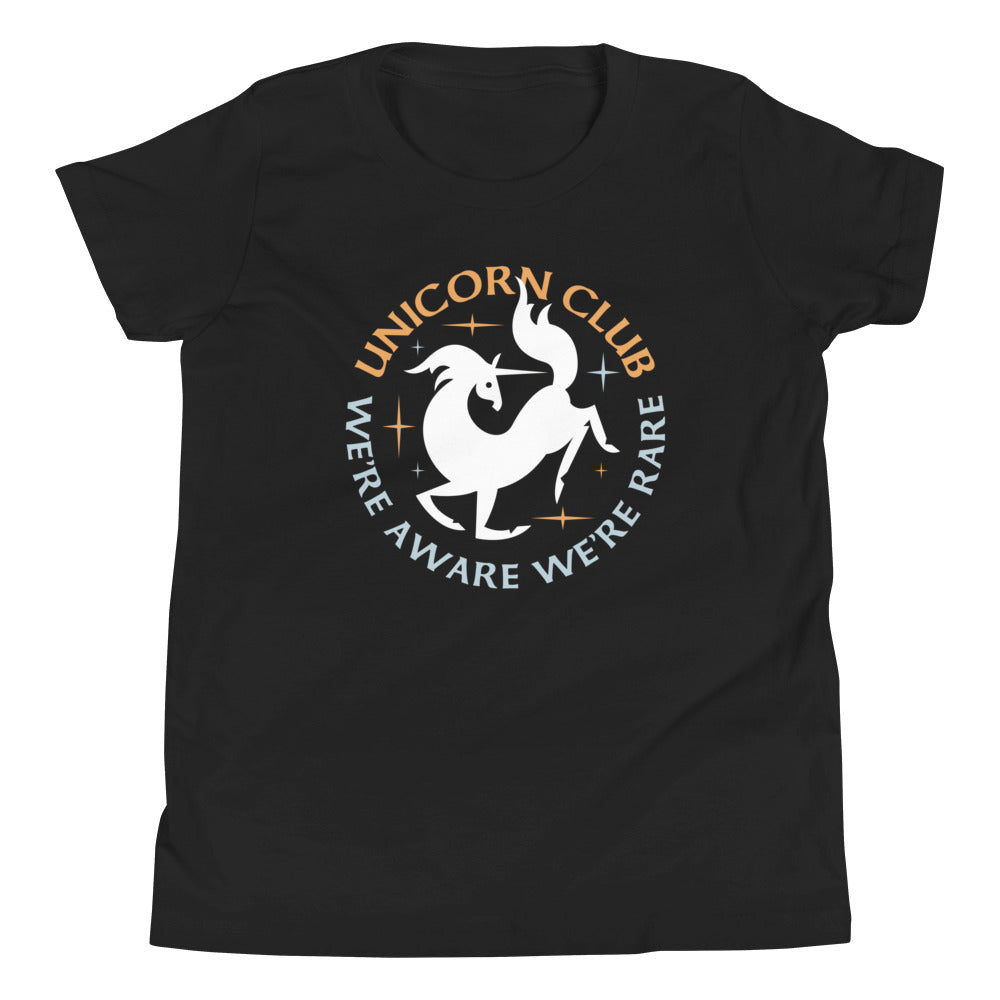 Unicorn Club Kid's Youth Tee Hoodie, Sweatshirt | CoreVibeTees.com (Image 1)