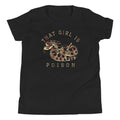 That Girl Is Poison Kid's Youth Tee Hoodie, Sweatshirt | CoreVibeTees.com (Image 1)