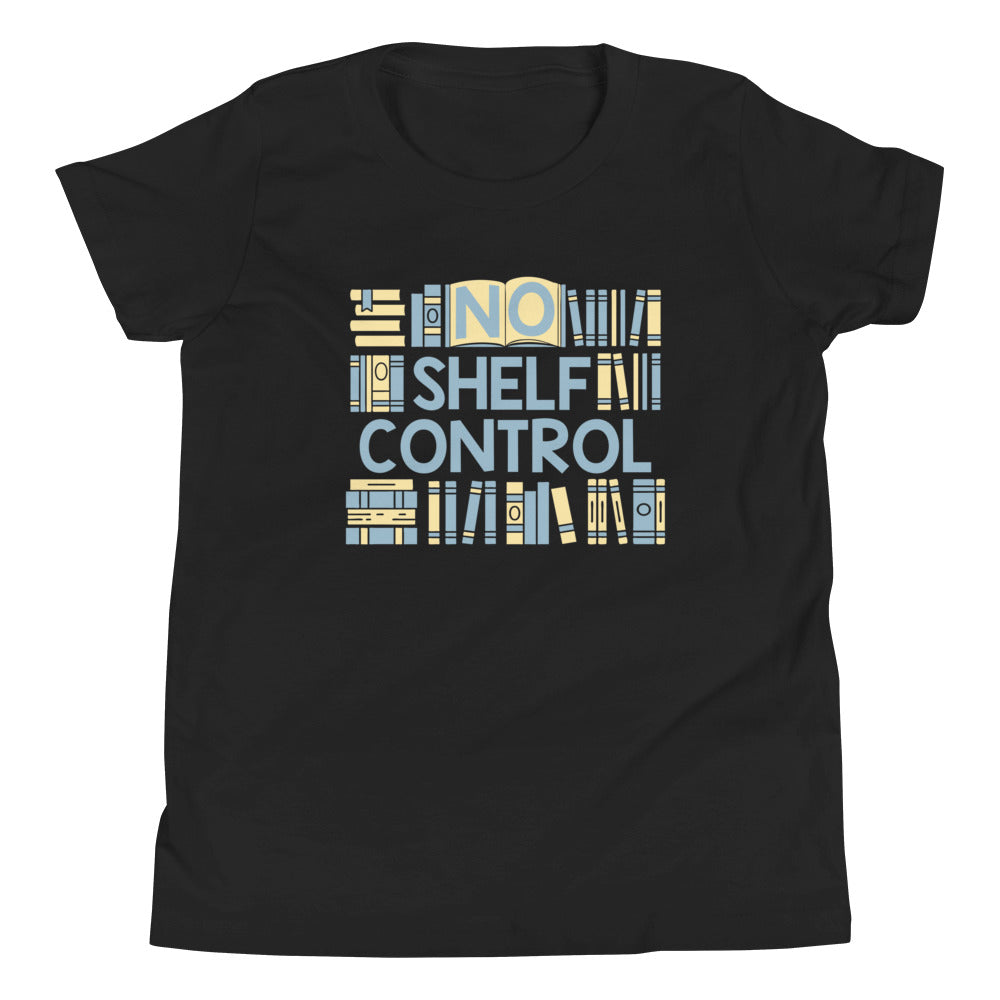 No Shelf Control Kid's Youth Tee Hoodie, Sweatshirt | CoreVibeTees.com (Image 1)