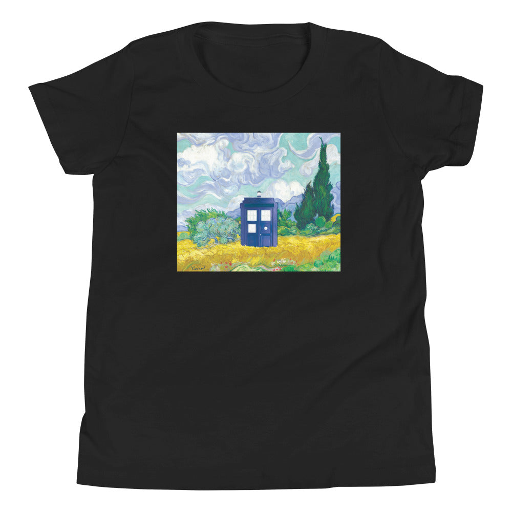 Visiting Van Gogh Kid's Youth Tee Hoodie, Sweatshirt | CoreVibeTees.com (Image 2)