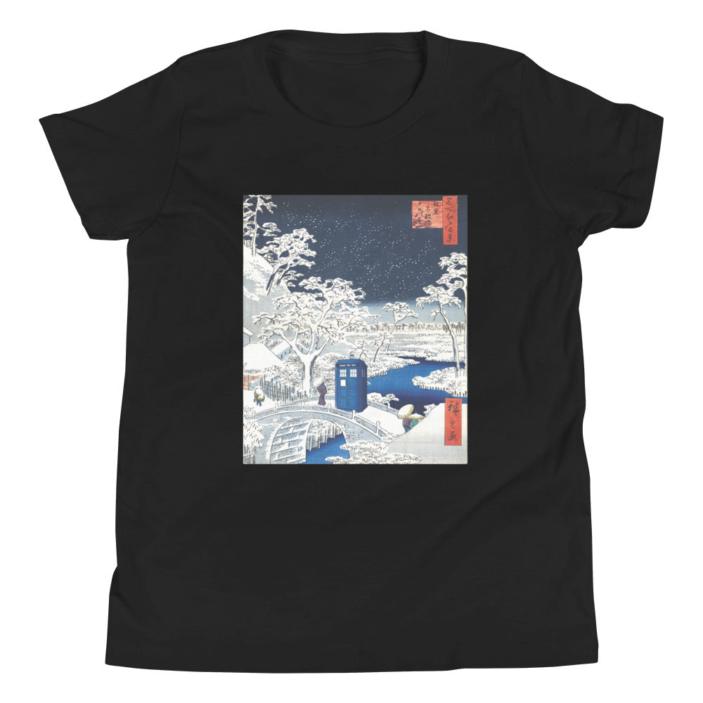 Snow Bridge Kid's Youth Tee Hoodie, Sweatshirt | CoreVibeTees.com (Image 1)