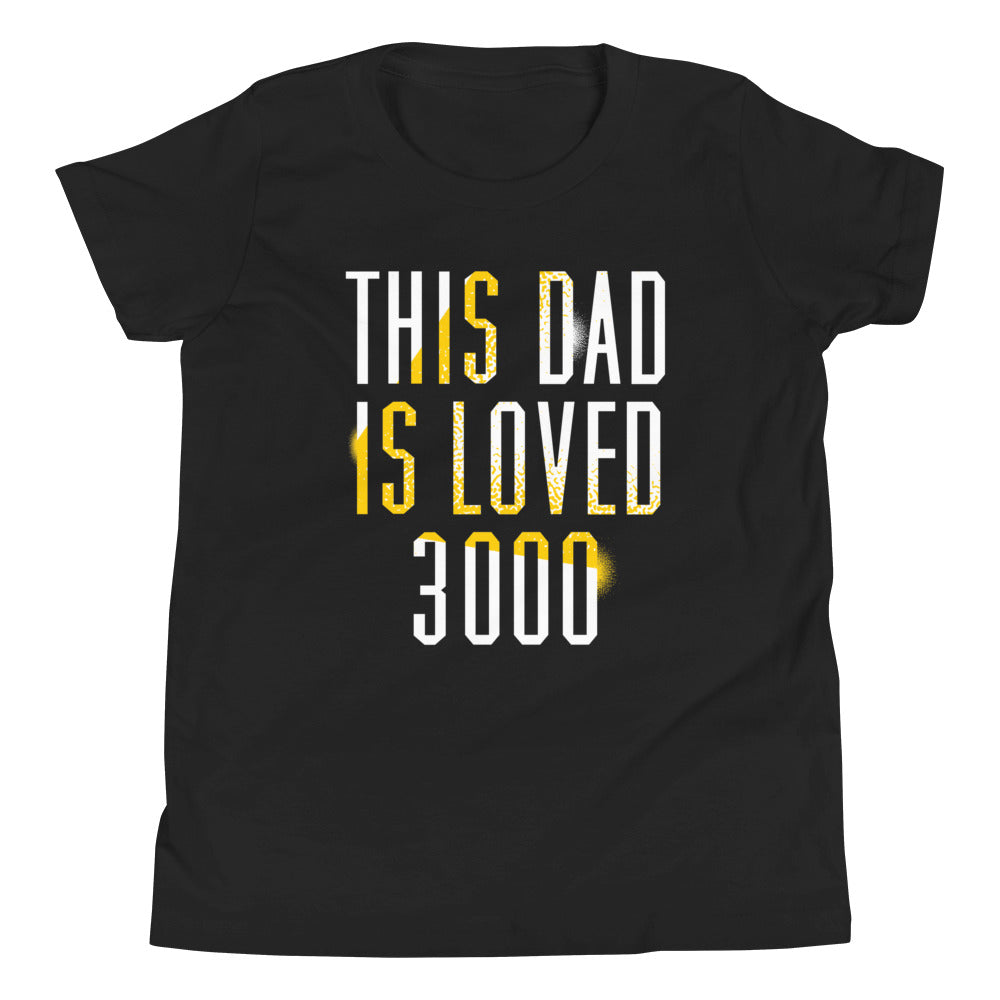 This Dad Is Loved 3000 Kid's Youth Tee Hoodie, Sweatshirt | CoreVibeTees.com (Image 1)