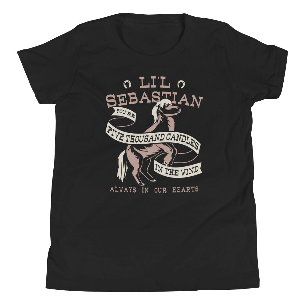 Li'l Sebastian Kid's Youth Tee Hoodie, Sweatshirt | CoreVibeTees.com (Image 1)