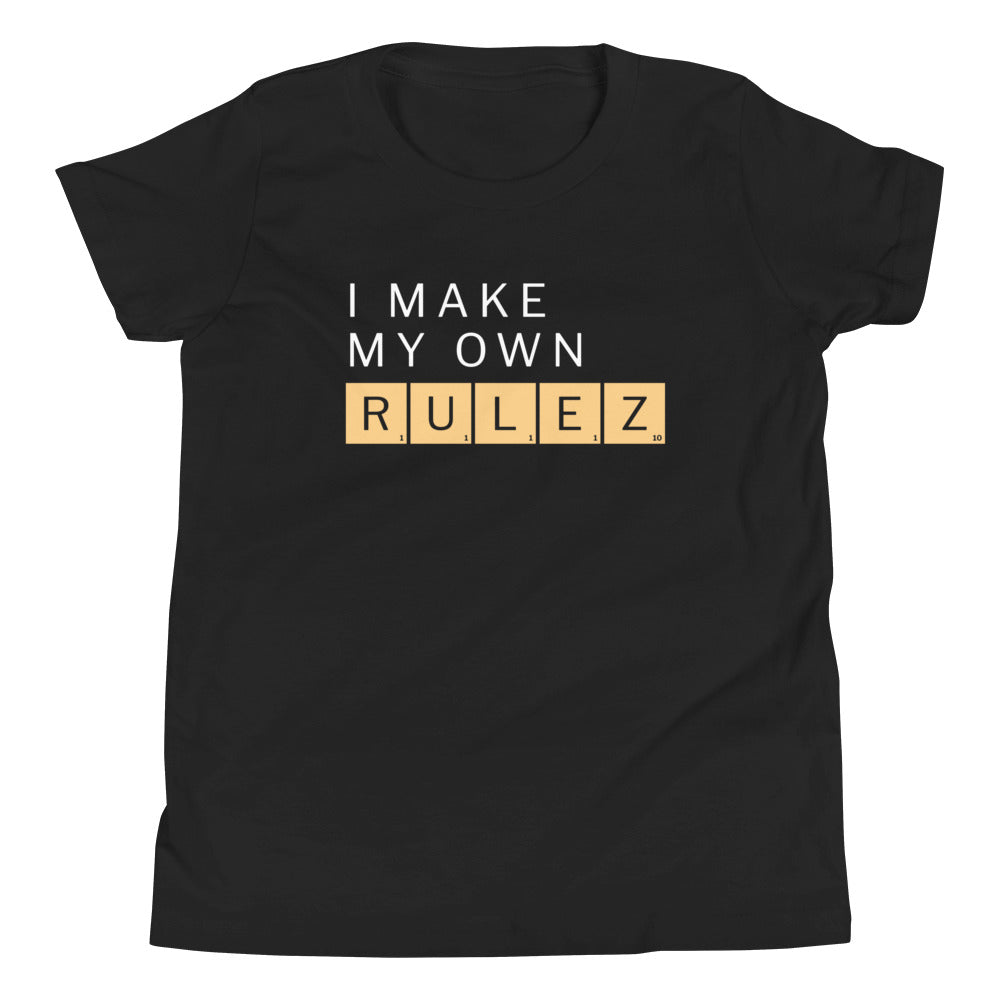 I Make My Own Rulez Kid's Youth Tee Hoodie, Sweatshirt | CoreVibeTees.com (Image 2)