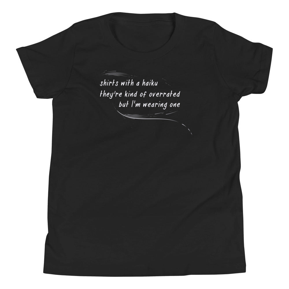 Haiku Kid's Youth Tee Hoodie, Sweatshirt | CoreVibeTees.com (Image 2)