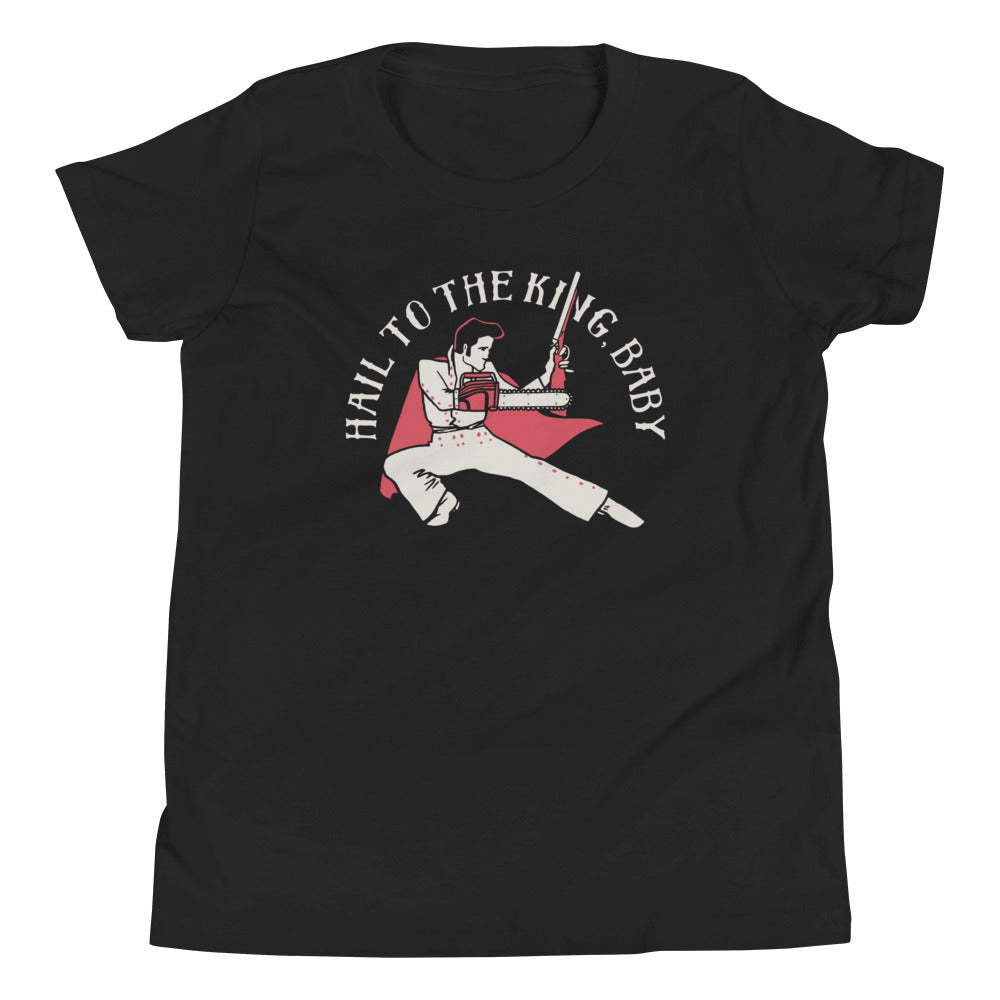 Hail To The King, Baby Kid's Youth Tee Hoodie, Sweatshirt | CoreVibeTees.com (Image 1)