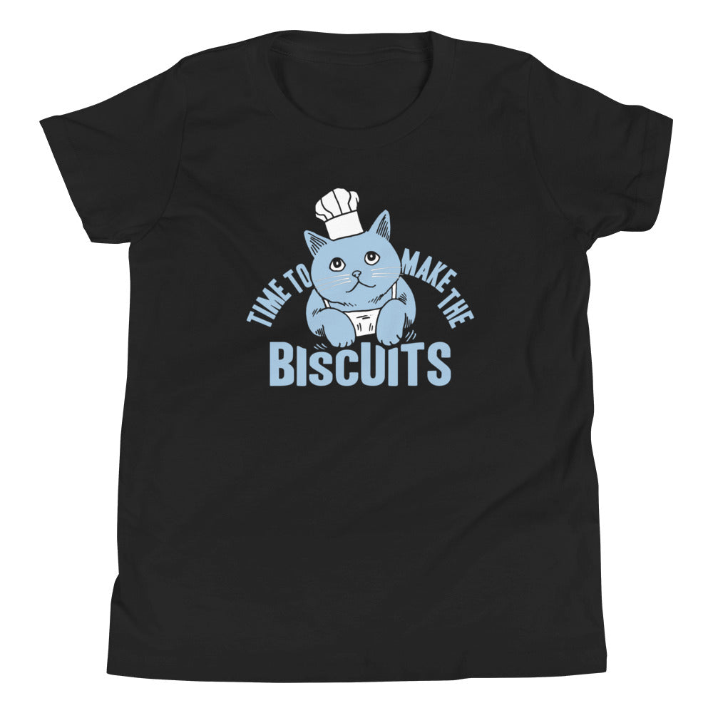 Time To Make The Biscuits Kid's Youth Tee Hoodie, Sweatshirt | CoreVibeTees.com (Image 2)