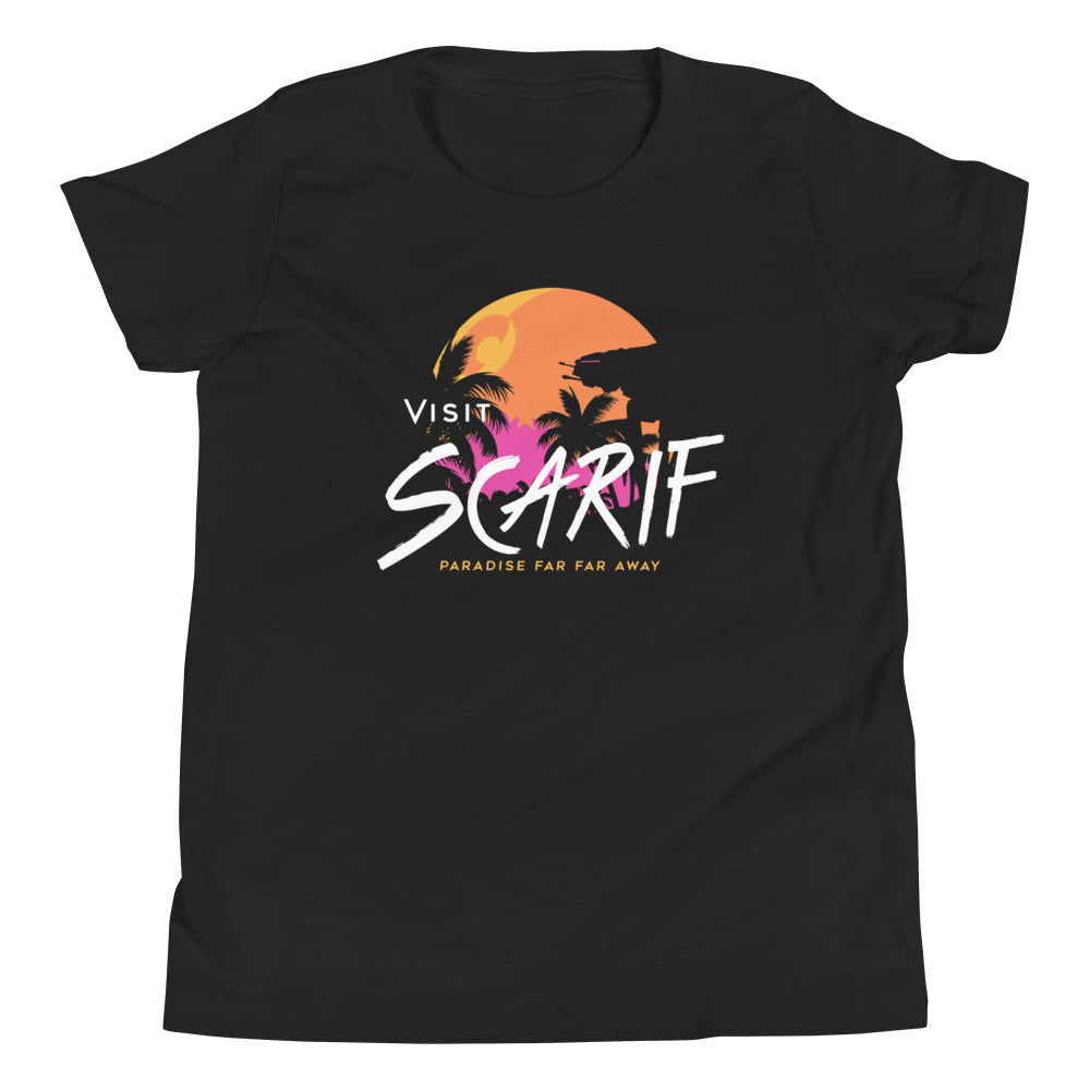 Visit Scarif Kid's Youth Tee Hoodie, Sweatshirt | CoreVibeTees.com (Image 1)