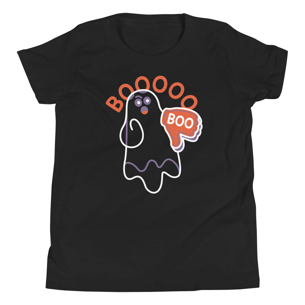 Ghost Boo Kid's Youth Tee Hoodie, Sweatshirt | CoreVibeTees.com (Image 1)