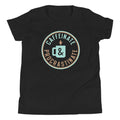Caffeinate And Procrastinate Kid's Youth Tee Hoodie, Sweatshirt | CoreVibeTees.com (Image 1)