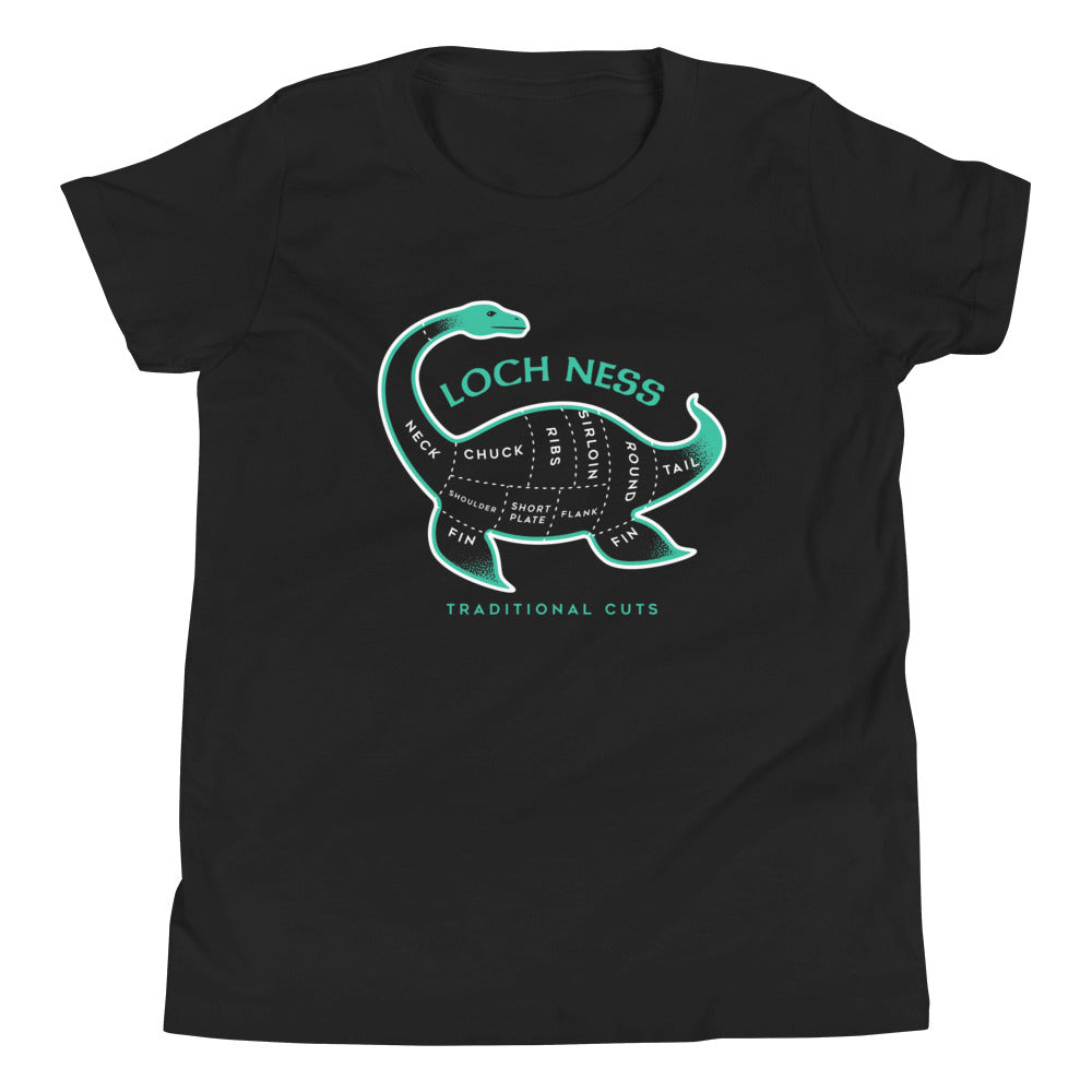 Loch Ness Traditional Cuts Kid's Youth Tee Hoodie, Sweatshirt | CoreVibeTees.com (Image 1)