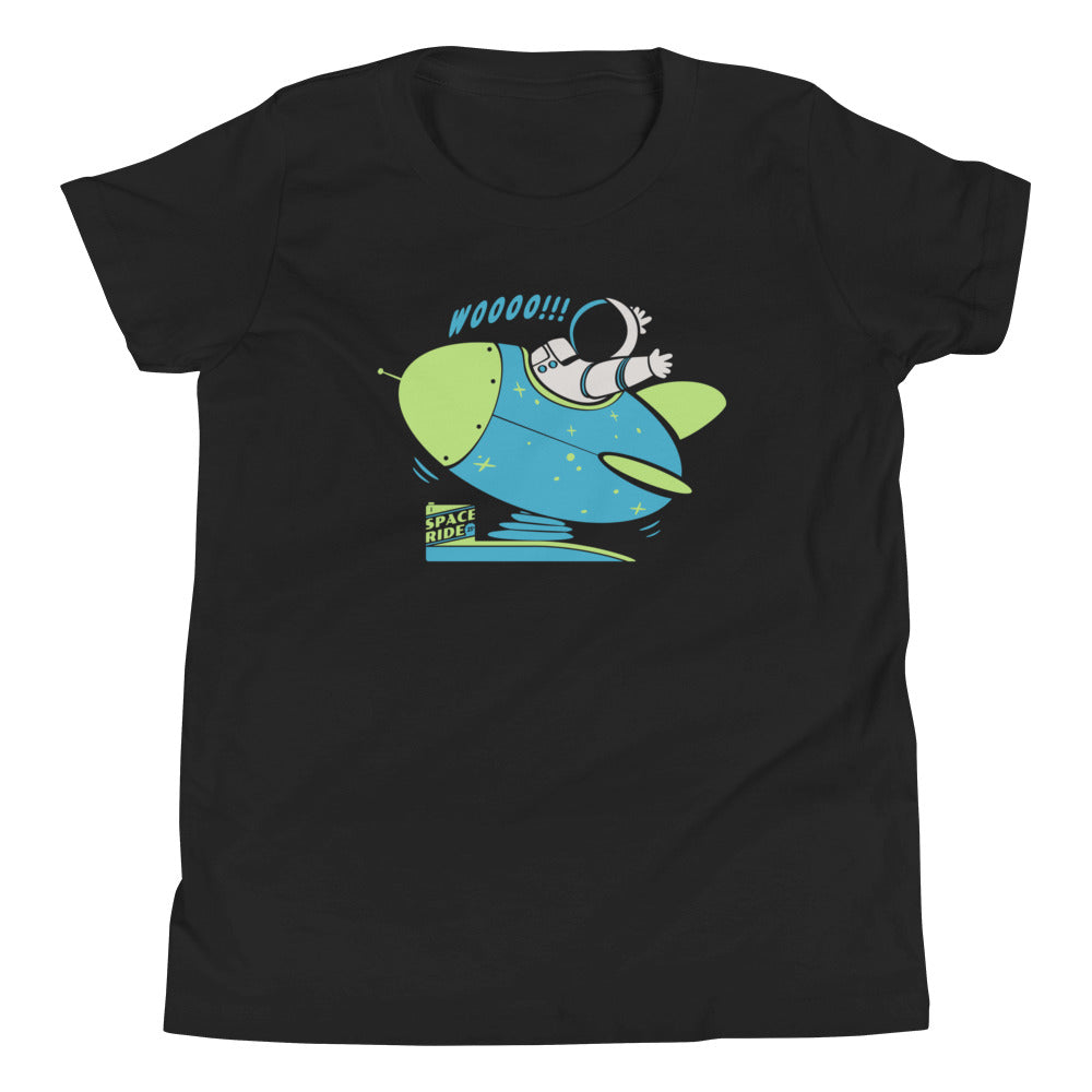 Space Ride Kid's Youth Tee Hoodie, Sweatshirt | CoreVibeTees.com (Image 2)