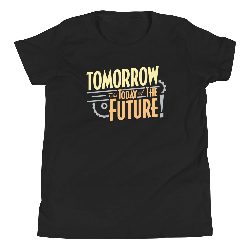 Tomorrow, The Today Of The Future Kid's Youth Tee Hoodie, Sweatshirt | CoreVibeTees.com (Image 2)