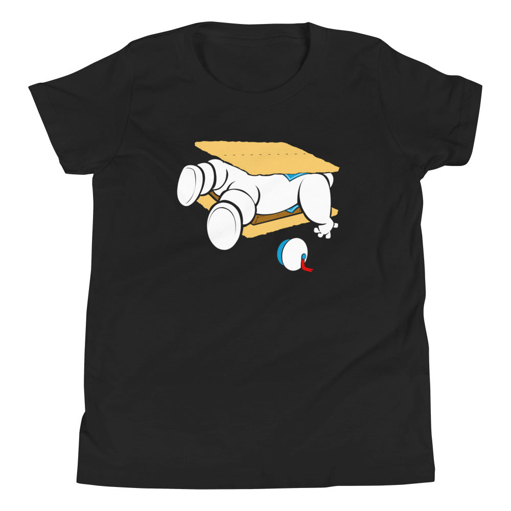 Stay S'more Kid's Youth Tee Hoodie, Sweatshirt | CoreVibeTees.com (Image 2)
