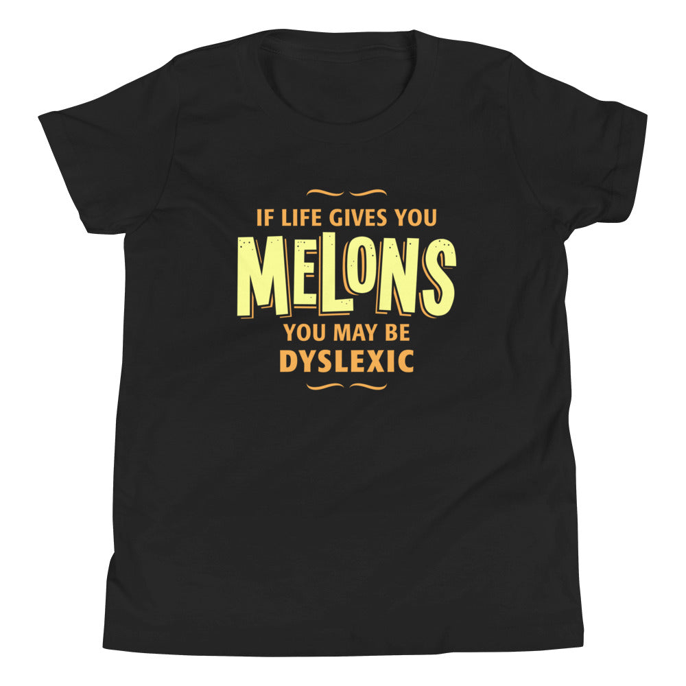 If Life Gives You Melons Kid's Youth Tee Hoodie, Sweatshirt | CoreVibeTees.com (Image 2)