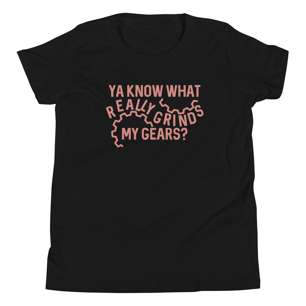 Grinds My Gears Kid's Youth Tee Hoodie, Sweatshirt | CoreVibeTees.com (Image 2)