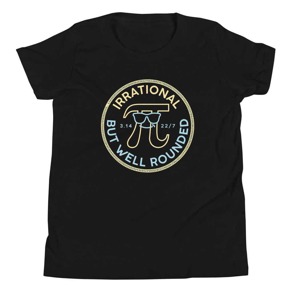 Irrational But Well Rounded Kid's Youth Tee Hoodie, Sweatshirt | CoreVibeTees.com (Image 2)