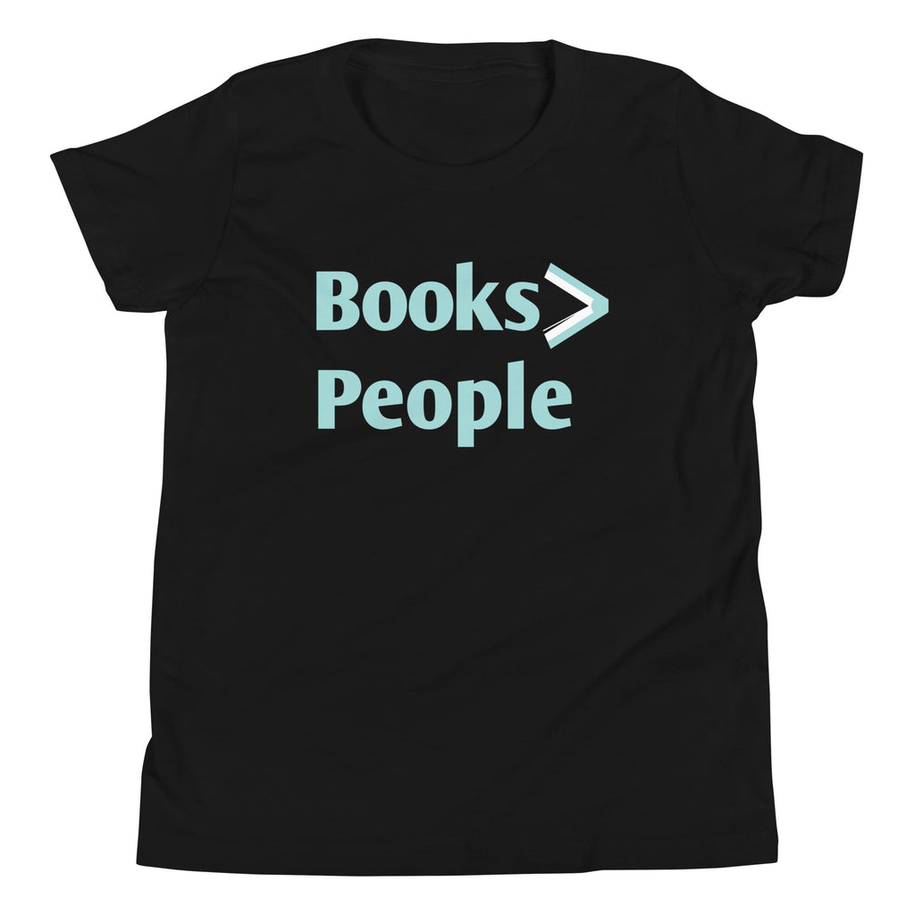 Books>People Kid's Youth Tee Hoodie, Sweatshirt | CoreVibeTees.com (Image 2)
