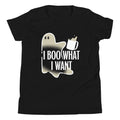 I Boo What I Want Kid's Youth Tee Hoodie, Sweatshirt | CoreVibeTees.com (Image 1)
