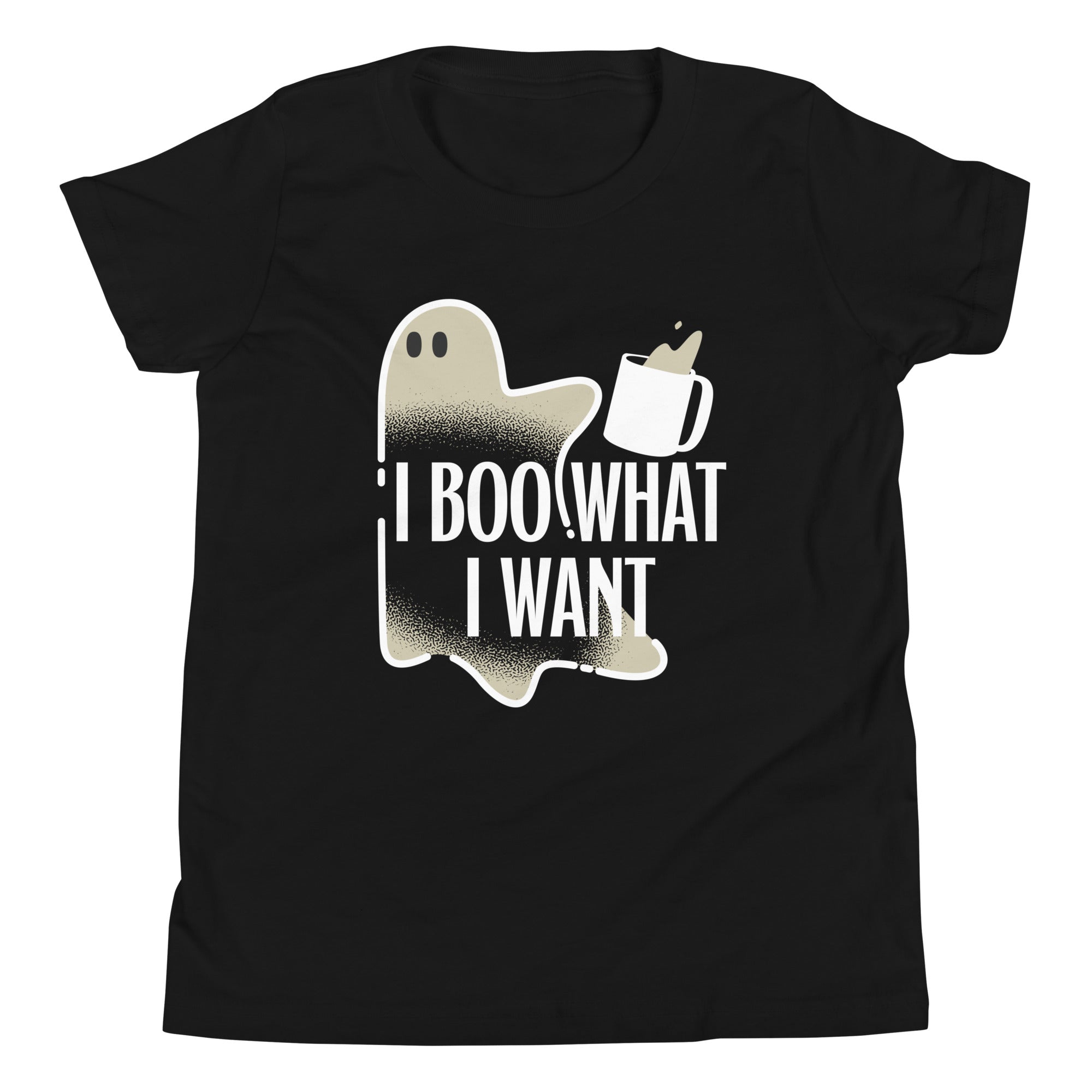 I Boo What I Want Kid's Youth Tee Hoodie, Sweatshirt | CoreVibeTees.com (Image 1)
