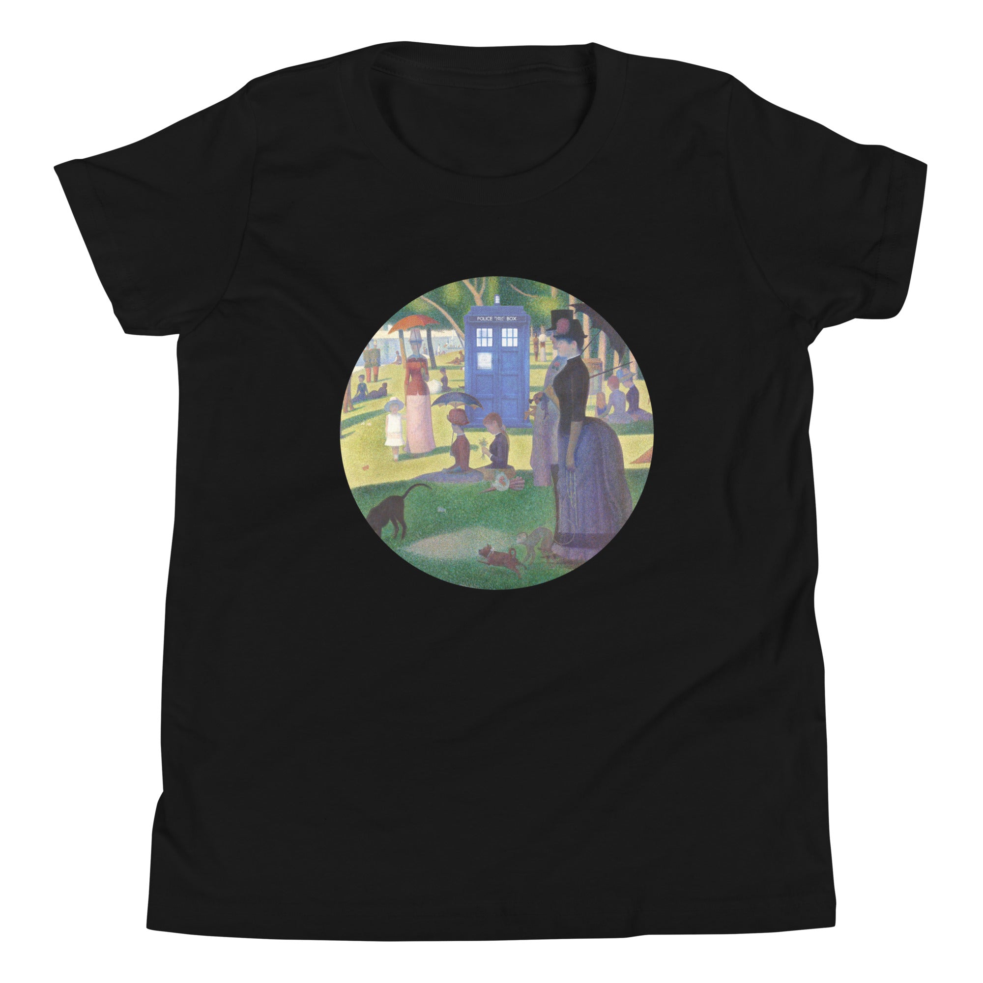 Tardis On La Grande Kid's Youth Tee Hoodie, Sweatshirt | CoreVibeTees.com (Image 2)