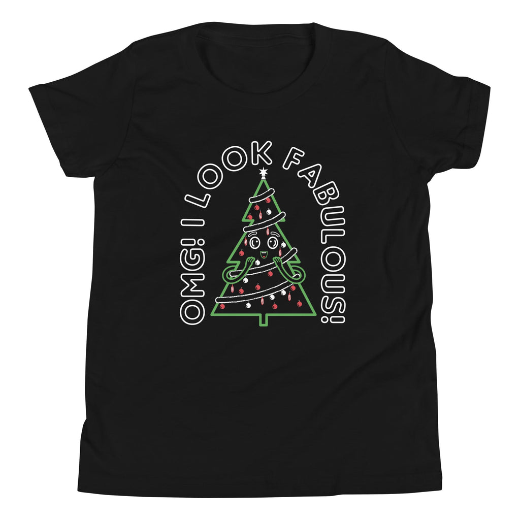 I Look Fabulous! Kid's Youth Tee Hoodie, Sweatshirt | CoreVibeTees.com (Image 2)