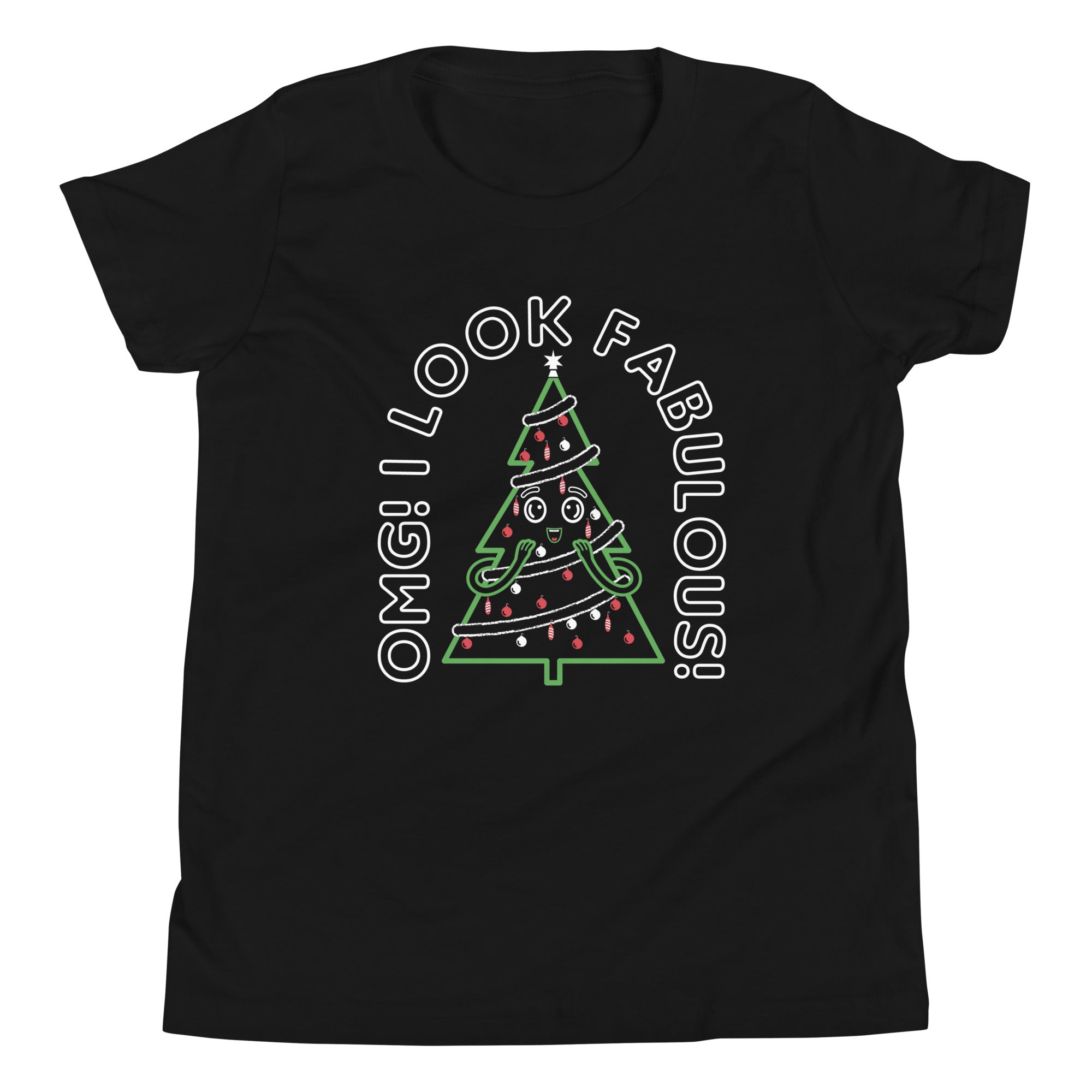 I Look Fabulous! Kid's Youth Tee Hoodie, Sweatshirt | CoreVibeTees.com (Image 2)