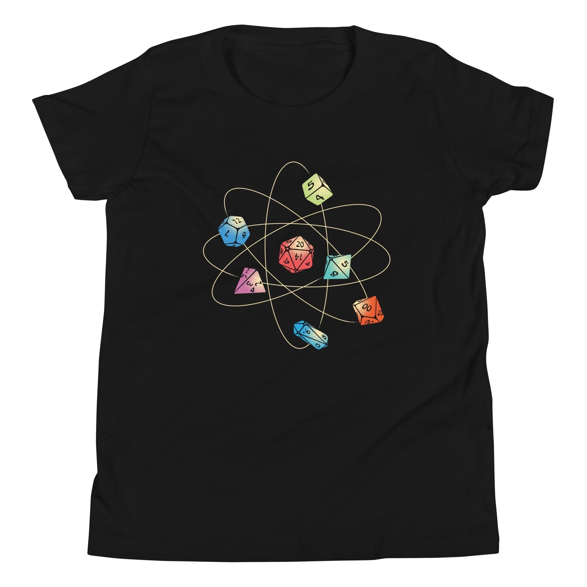 Dice Atom Kid's Youth Tee Hoodie, Sweatshirt | CoreVibeTees.com (Image 1)