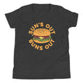 Sun's Out Buns Out Kid's Youth Tee Hoodie, Sweatshirt | CoreVibeTees.com (Image 1)