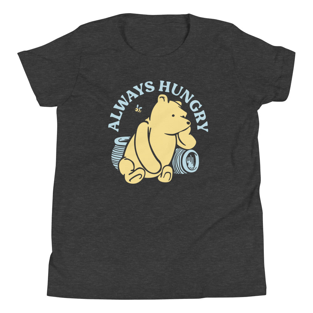 Always Hungry Kid's Youth Tee Hoodie, Sweatshirt | CoreVibeTees.com (Image 3)