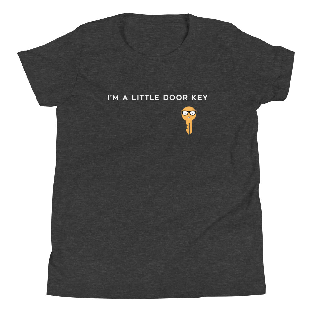 I'm A Little Door Key Kid's Youth Tee Hoodie, Sweatshirt | CoreVibeTees.com (Image 3)