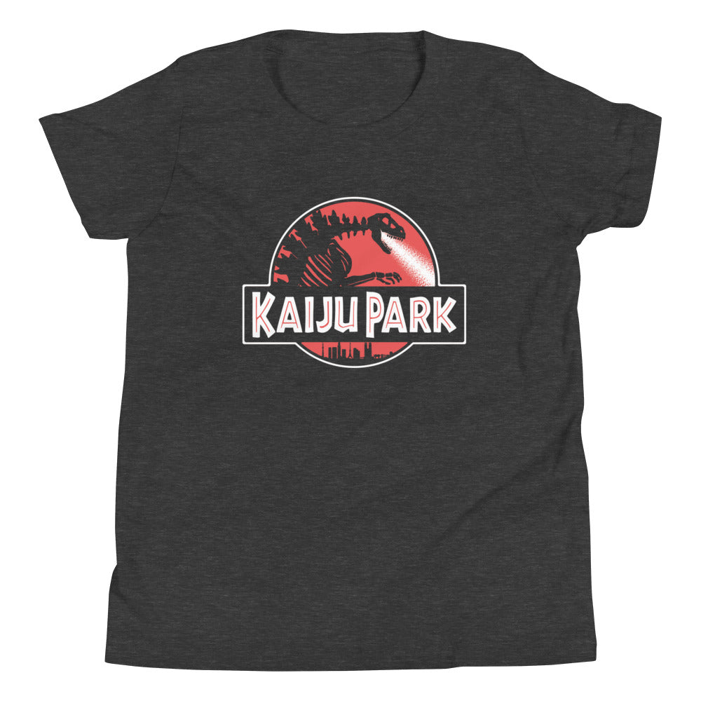 Kaiju Park Kid's Youth Tee Hoodie, Sweatshirt | CoreVibeTees.com (Image 3)