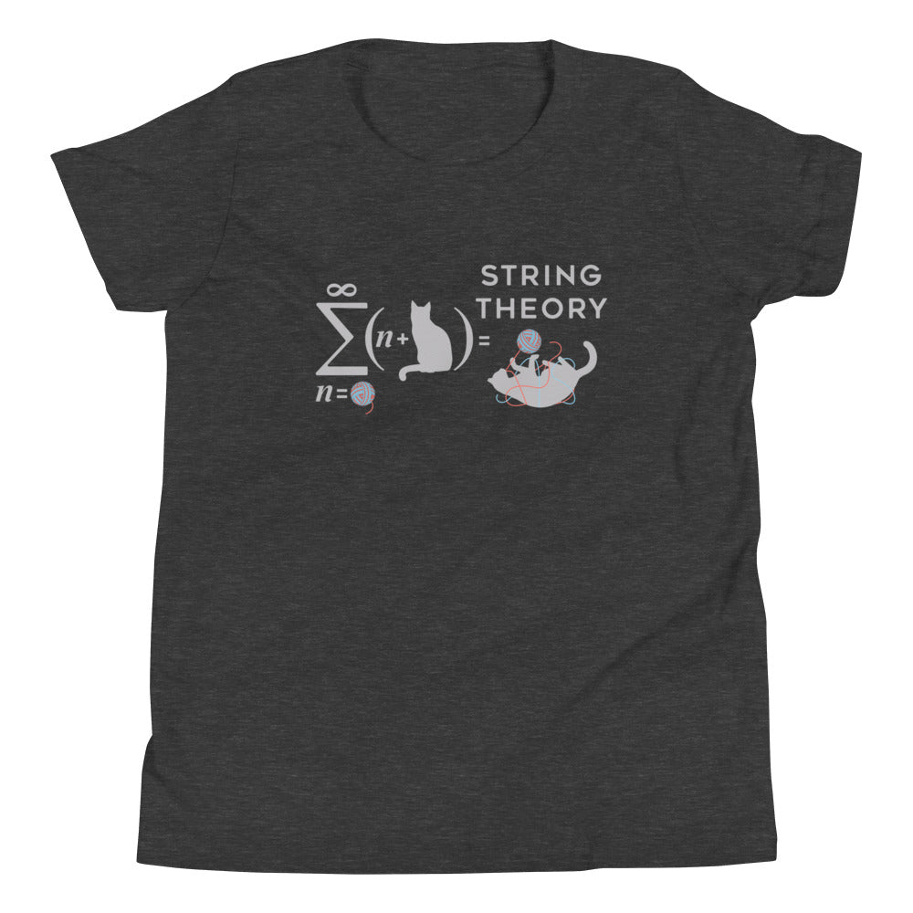 String Theory Kid's Youth Tee Hoodie, Sweatshirt | CoreVibeTees.com (Image 3)