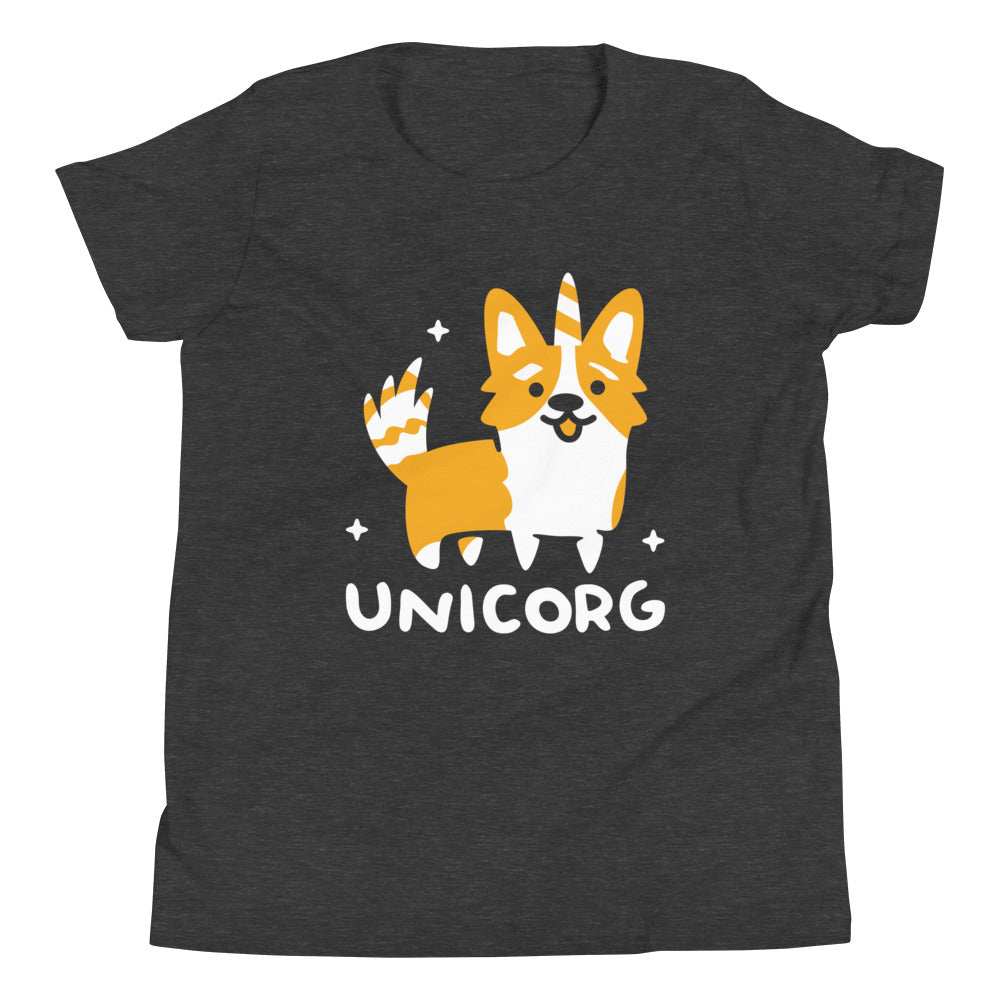 Unicorg Kid's Youth Tee Hoodie, Sweatshirt | CoreVibeTees.com (Image 3)