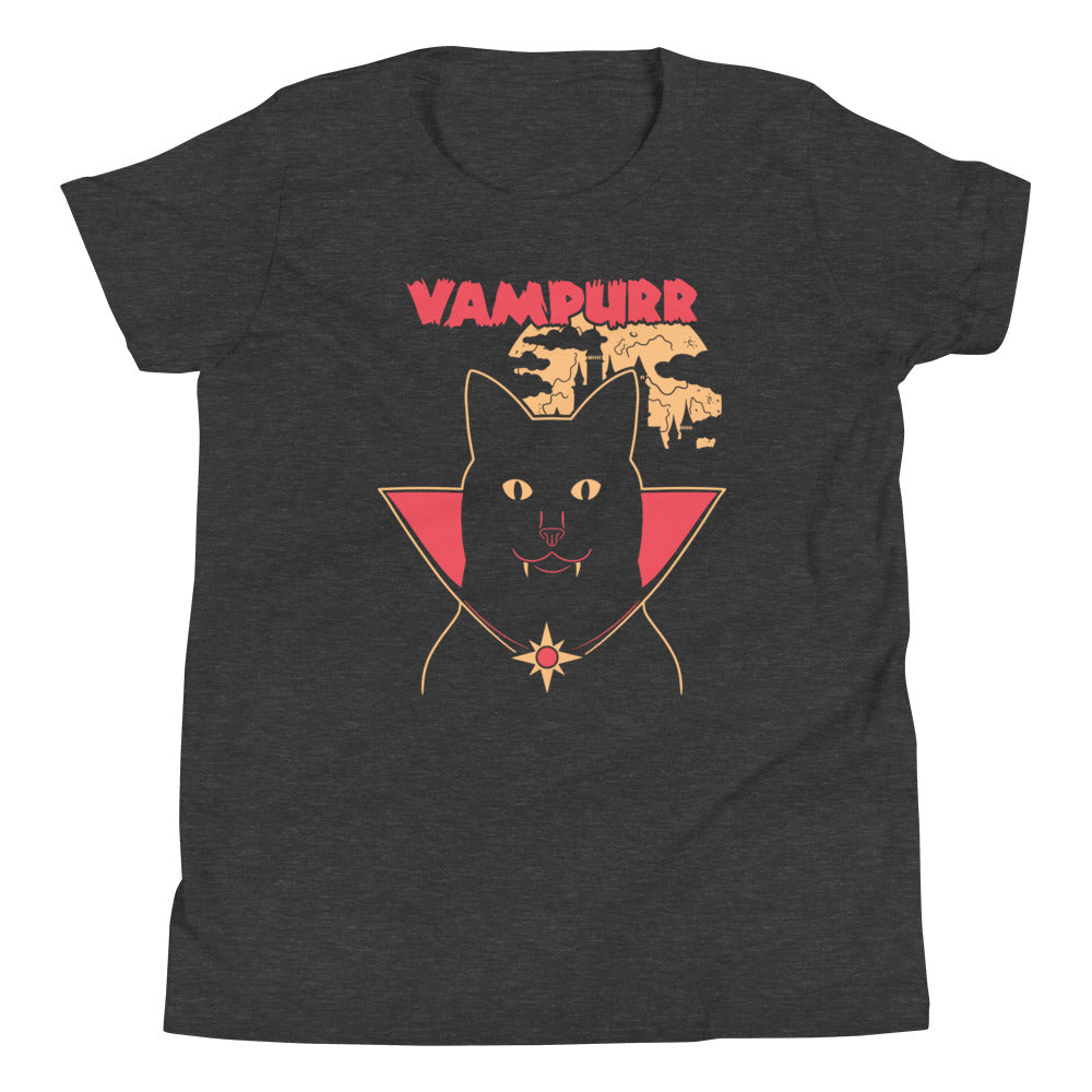 Vampurr Kid's Youth Tee Hoodie, Sweatshirt | CoreVibeTees.com (Image 3)