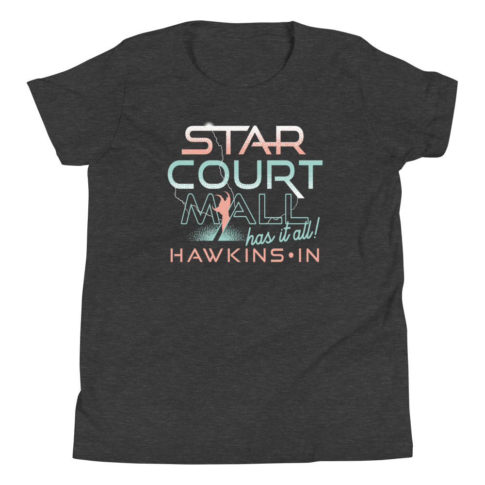 Starcourt Mall Kid's Youth Tee Hoodie, Sweatshirt | CoreVibeTees.com (Image 3)