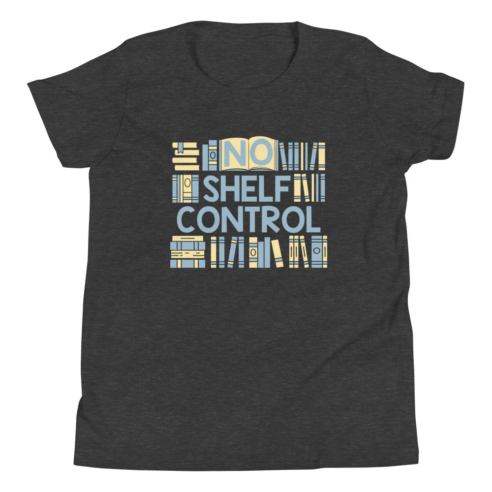 No Shelf Control Kid's Youth Tee Hoodie, Sweatshirt | CoreVibeTees.com (Image 3)