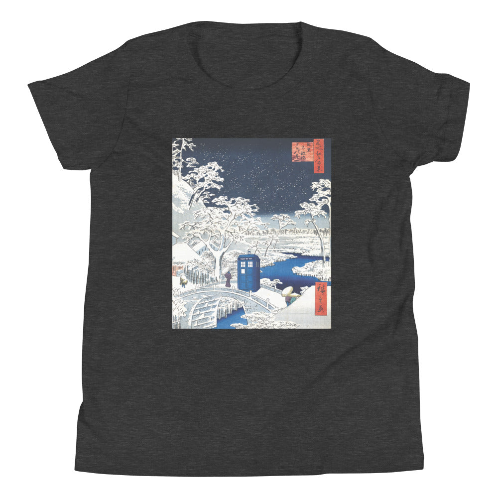 Snow Bridge Kid's Youth Tee Hoodie, Sweatshirt | CoreVibeTees.com (Image 3)