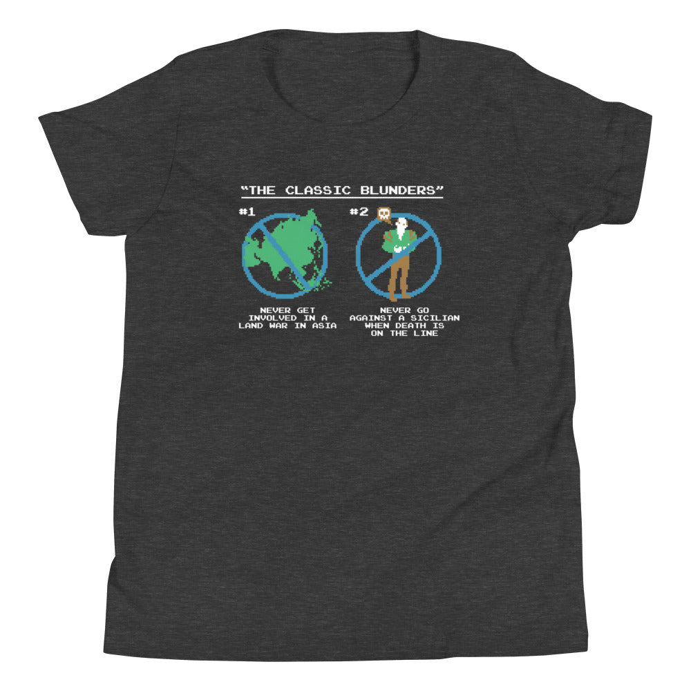 The Classic Blunders Kid's Youth Tee Hoodie, Sweatshirt | CoreVibeTees.com (Image 1)