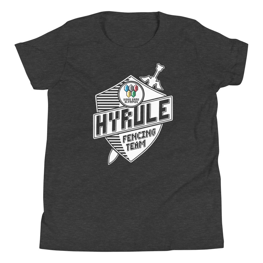 Hyrule Fencing Team Kid's Youth Tee Hoodie, Sweatshirt | CoreVibeTees.com (Image 1)
