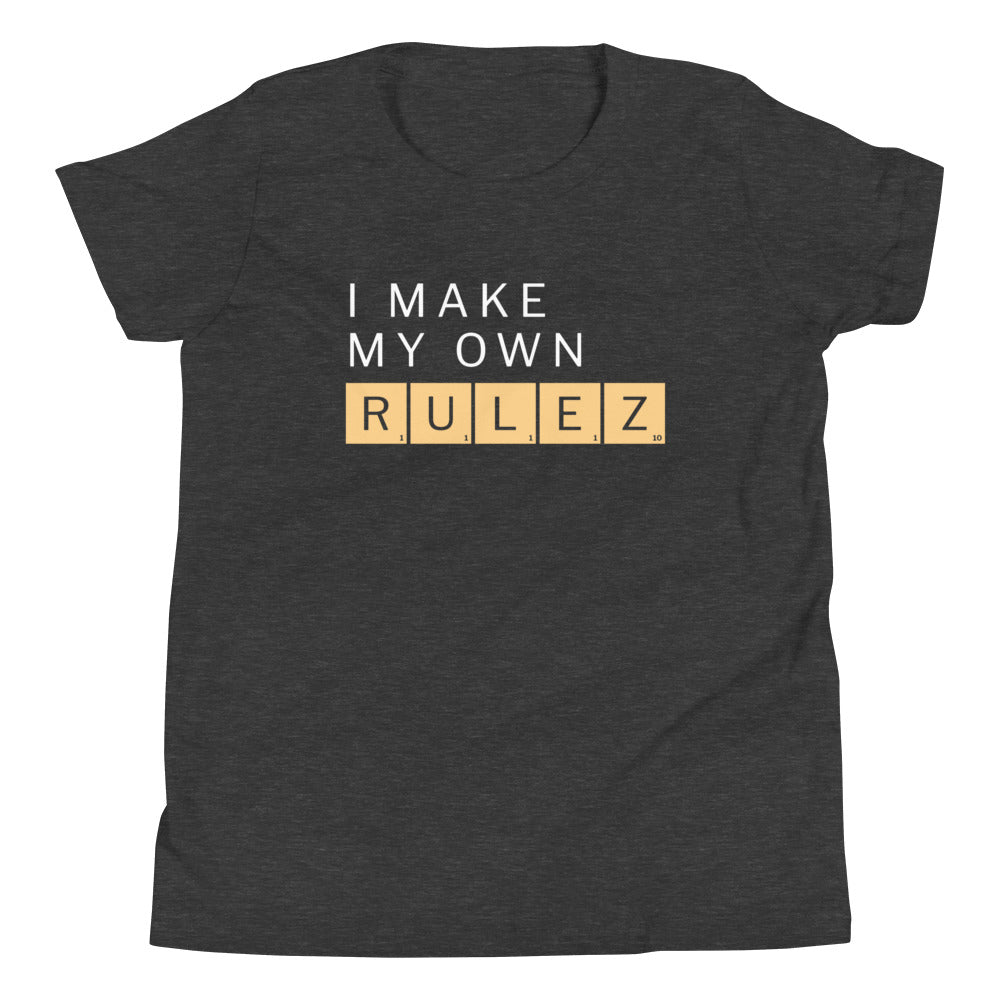 I Make My Own Rulez Kid's Youth Tee Hoodie, Sweatshirt | CoreVibeTees.com (Image 1)
