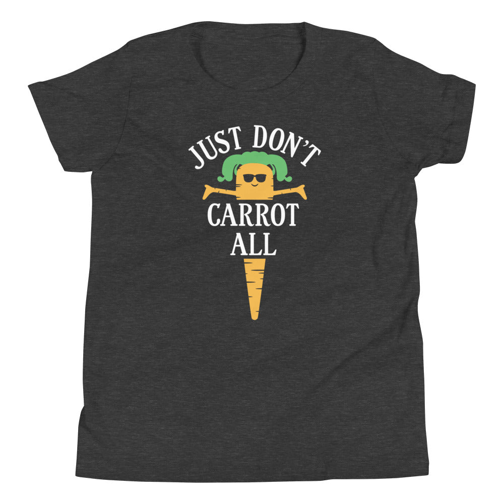 Just Don't Carrot All Kid's Youth Tee Hoodie, Sweatshirt | CoreVibeTees.com (Image 5)