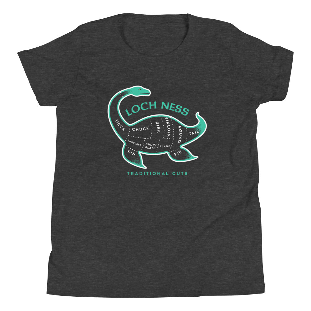 Loch Ness Traditional Cuts Kid's Youth Tee Hoodie, Sweatshirt | CoreVibeTees.com (Image 4)
