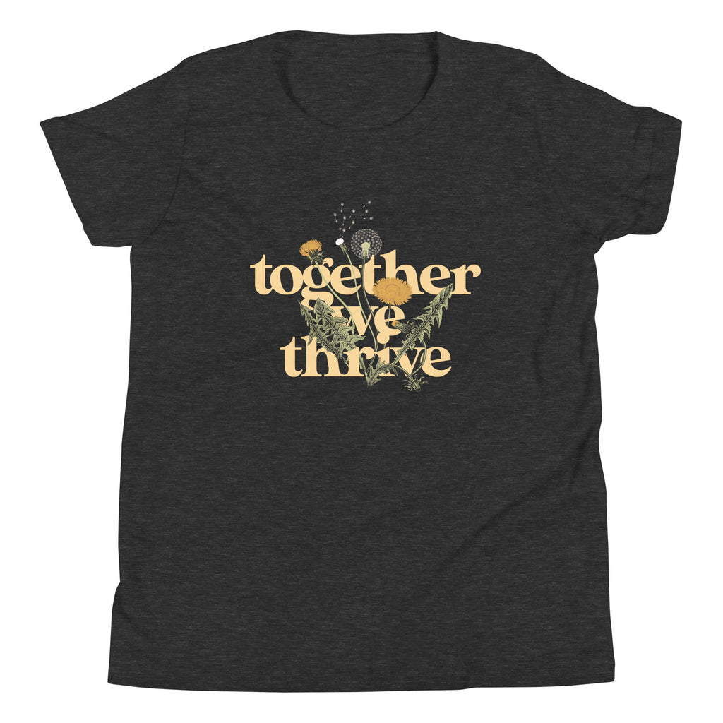 Together We Thrive Kid's Youth Tee Hoodie, Sweatshirt | CoreVibeTees.com (Image 5)