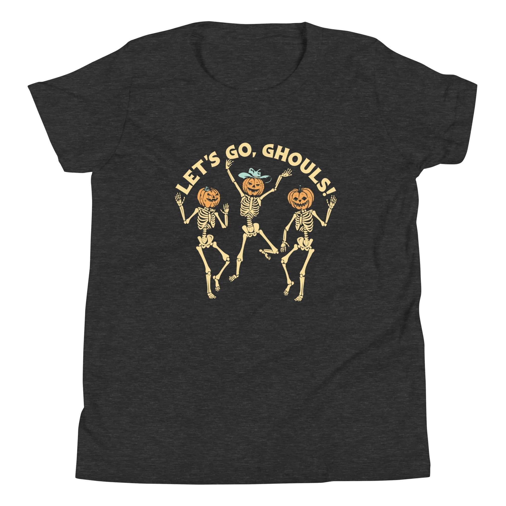 Let's Go, Ghouls! Kid's Youth Tee Hoodie, Sweatshirt | CoreVibeTees.com (Image 1)