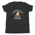 Sometimes Fancy Always Schmancy Kid's Youth Tee Hoodie, Sweatshirt | CoreVibeTees.com (Image 1)