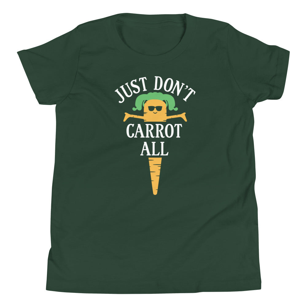Just Don't Carrot All Kid's Youth Tee Hoodie, Sweatshirt | CoreVibeTees.com (Image 4)
